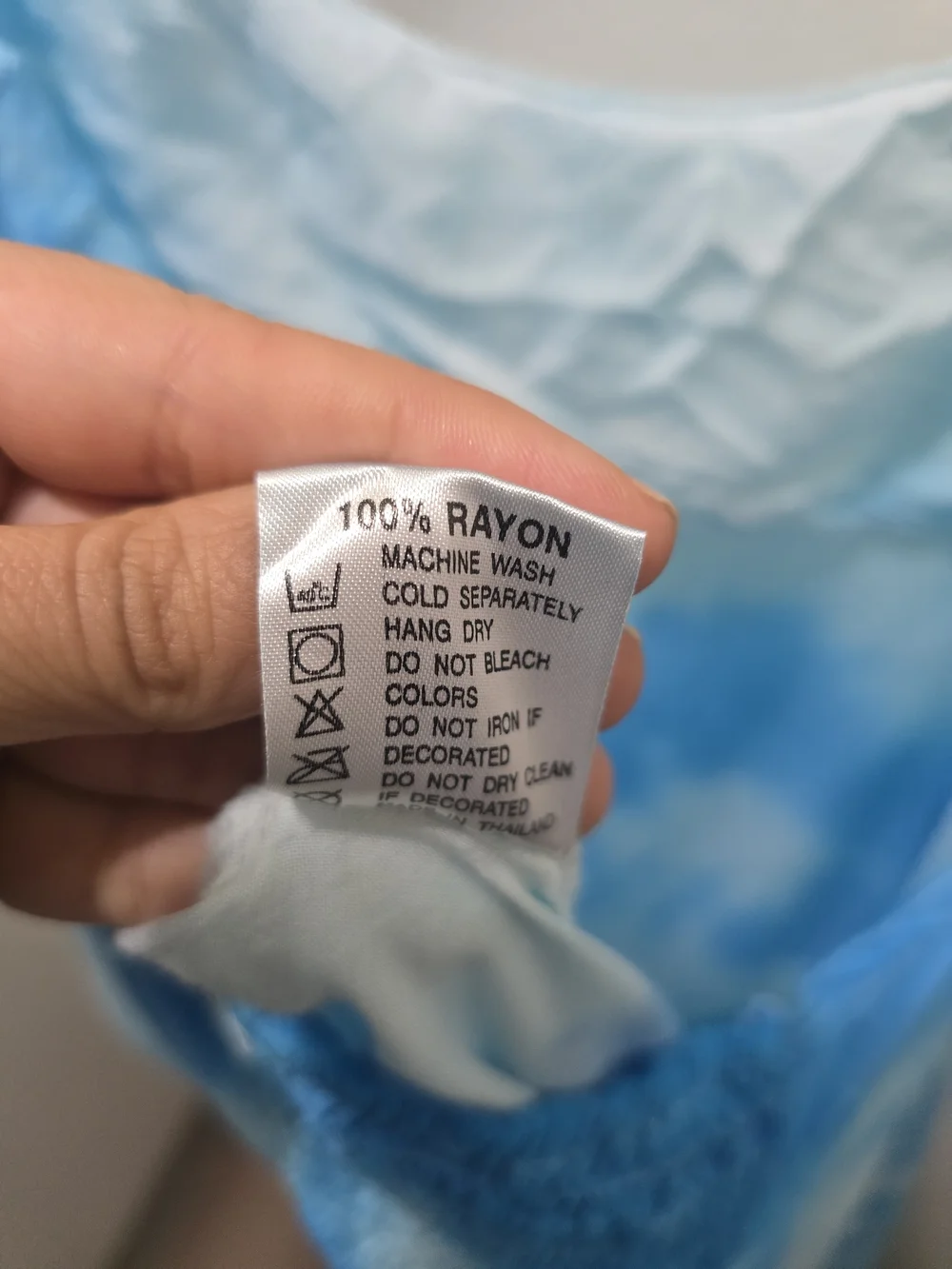 ​Flash Back Unlimited Tie Dye Rayon Mini Dress - Picture 8 of 14